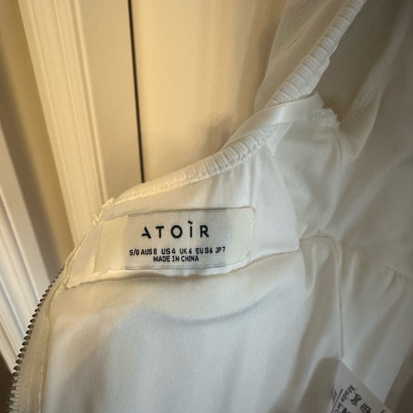 Atoir Alpha Crop Top in White - Picture 4 of 7